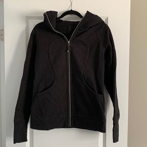 Black Lululemon Scuba Hoodie